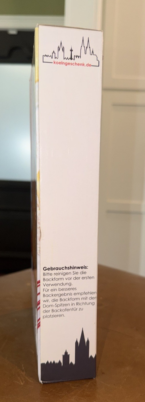 Silicone Baking Mold Cologne Cathedral Shape (Kolner Dom) Germany New NIB Cake gallery