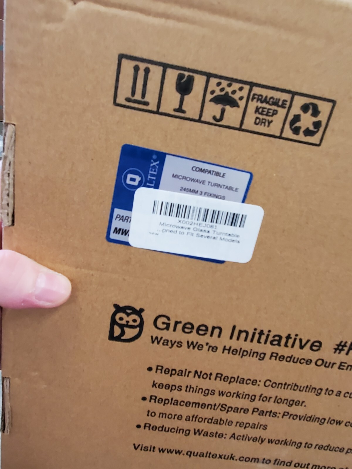 Qualtex Replacement Microwave Glass Plate USAMWP50 gallery