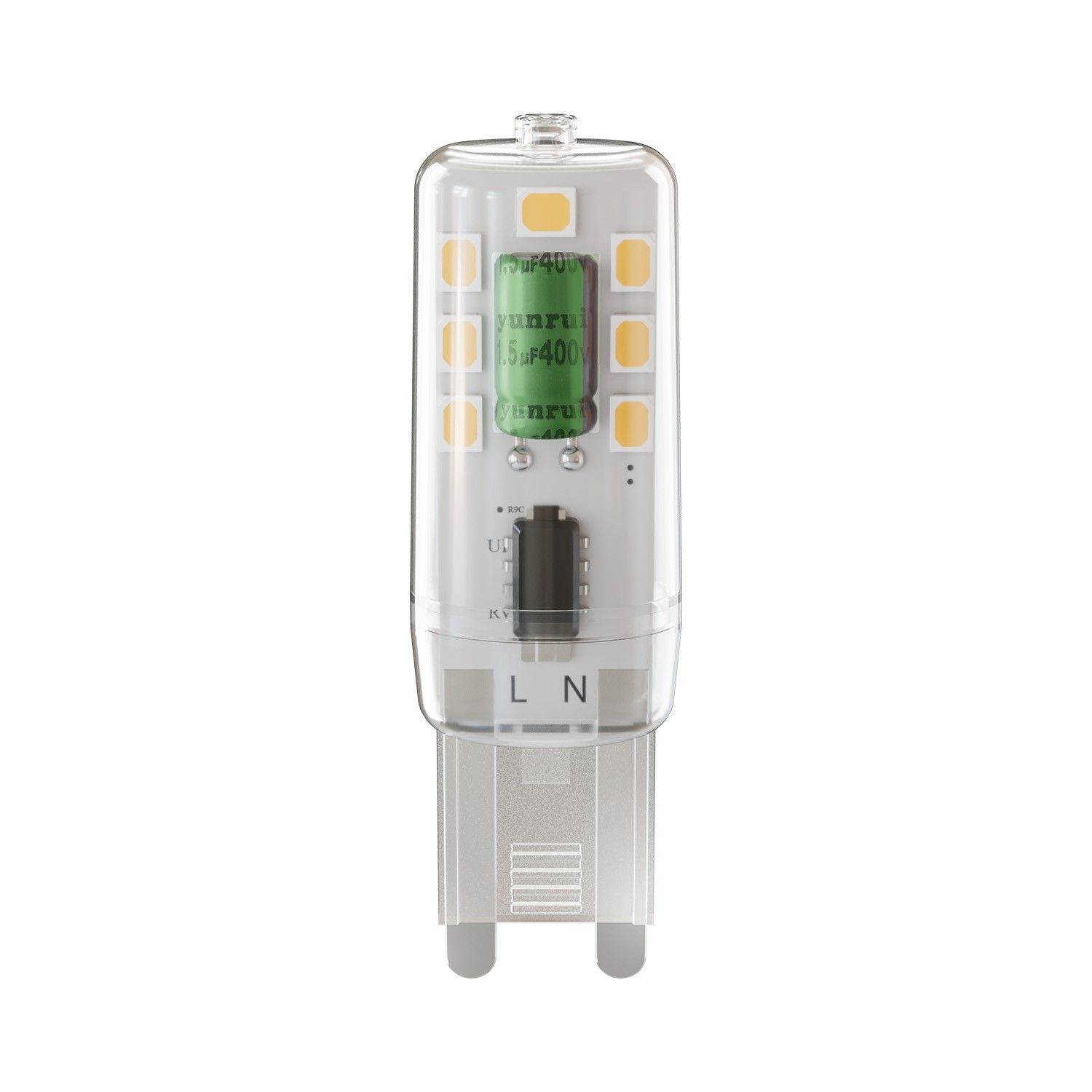 LED Bulb G9 Warm White 2.2W ~ 20W 200lm gallery