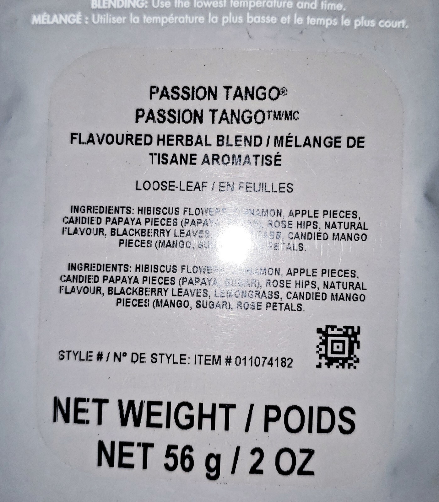 🌈 ❤️‍🔥 NEW! 2 OZ TEAVANA PASSION TANGO FACTORY SEALED TEA BAG! 🌈 RARE! HTF! gallery