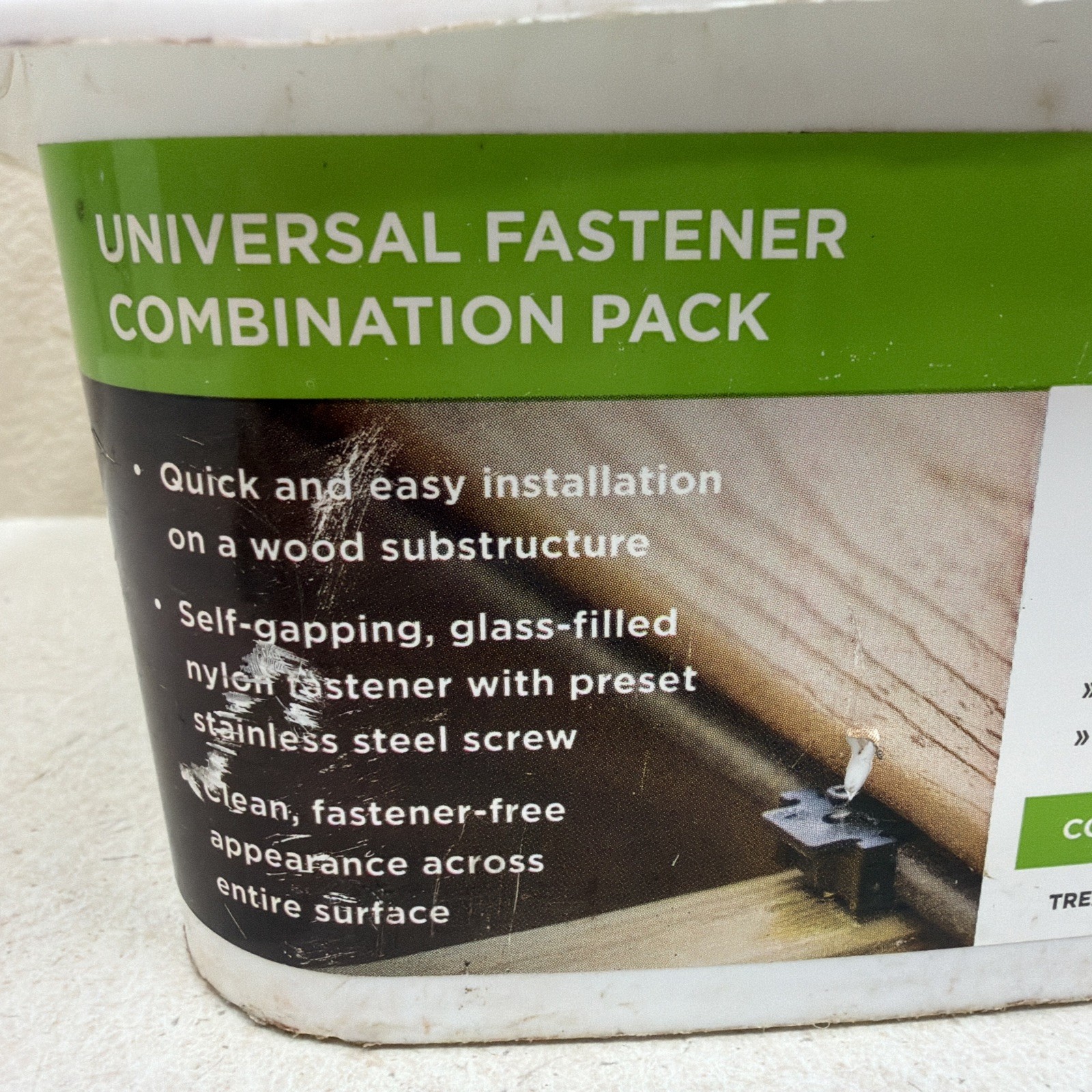 TREX HIDEAWAY UNIVERSAL FASTENER COMBINATION PACK 200 SQ. FT. gallery