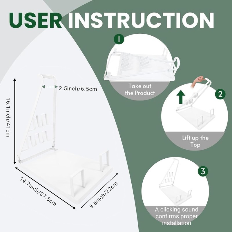 Installation-free Vacuum Stand Frame,Storage Docking Station Holder gallery