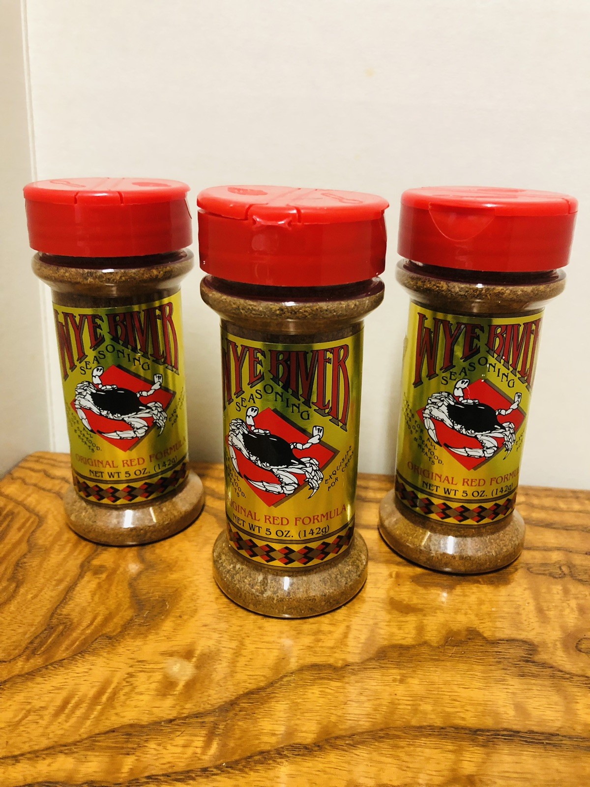 3 WYE RIVER 5oz Original Red Crab Formula Seasoning Powder EXP 10 + 11 2026 New gallery