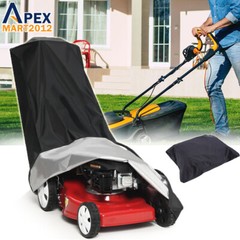 Waterproof Walk Behind Push Lawn Mower Cover Outdoor Rain Dust Snow UV Protector