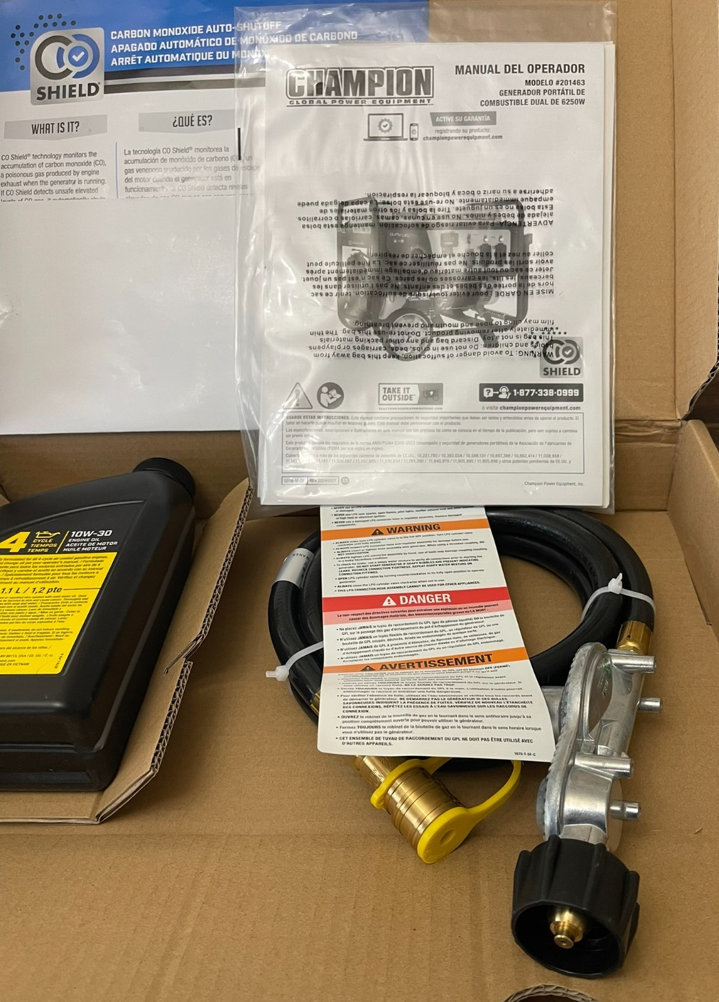 Champion 6500 Watt Generator Propane Regulator Kit gallery