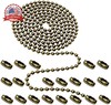 Ceiling Fan Pull Chain, 160" Rustproof 3mm Beaded Ball Pull Chain Extension with gallery