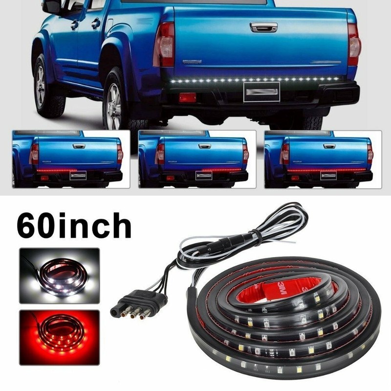 60" LED Tailgate Strip Light Bar Reverse Brake Turn Signal Light for Car Truck gallery