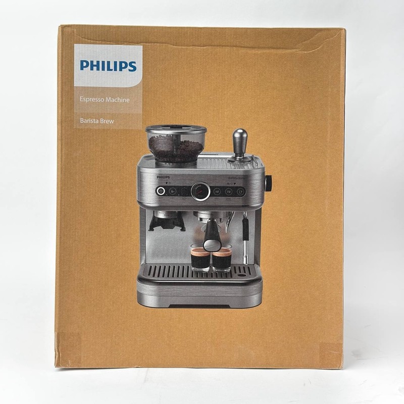 PHILIPS Barista Brew Semi-Automatic Espresso Machine PSA3228/41 - NEW! gallery