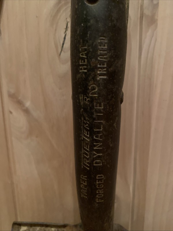 Vintage TRUE TEMPER DYNALITE Razor Back Coal Clam Shovel Antique Farm Tool Decor gallery