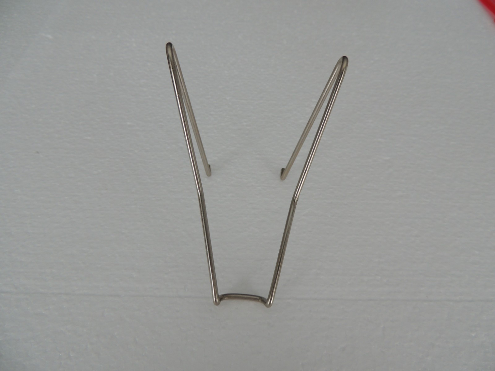 Easel Display Stand Small Size SILVER Color Metal FRONT TO BACK 4 INCH 2" HEIGHT gallery