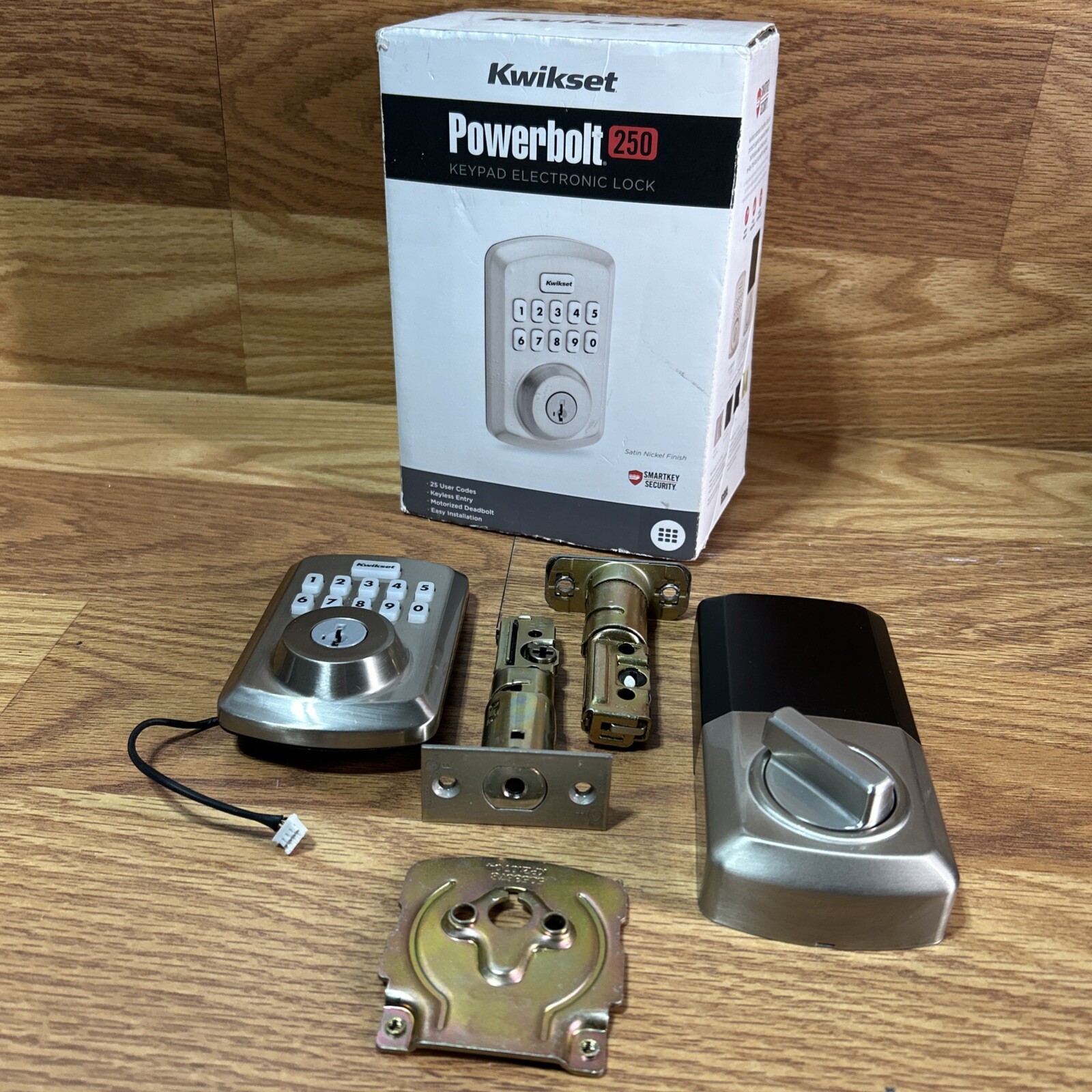Kwikset 9250TRS-15S Transitional Powerbolt 2 Electronic SmartCode For Parts gallery