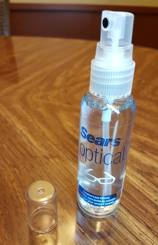 Sears Optical Eyeglass LENS, Camera, Screen CLEANER, 6oz - (3) 2oz Spray Bottles gallery
