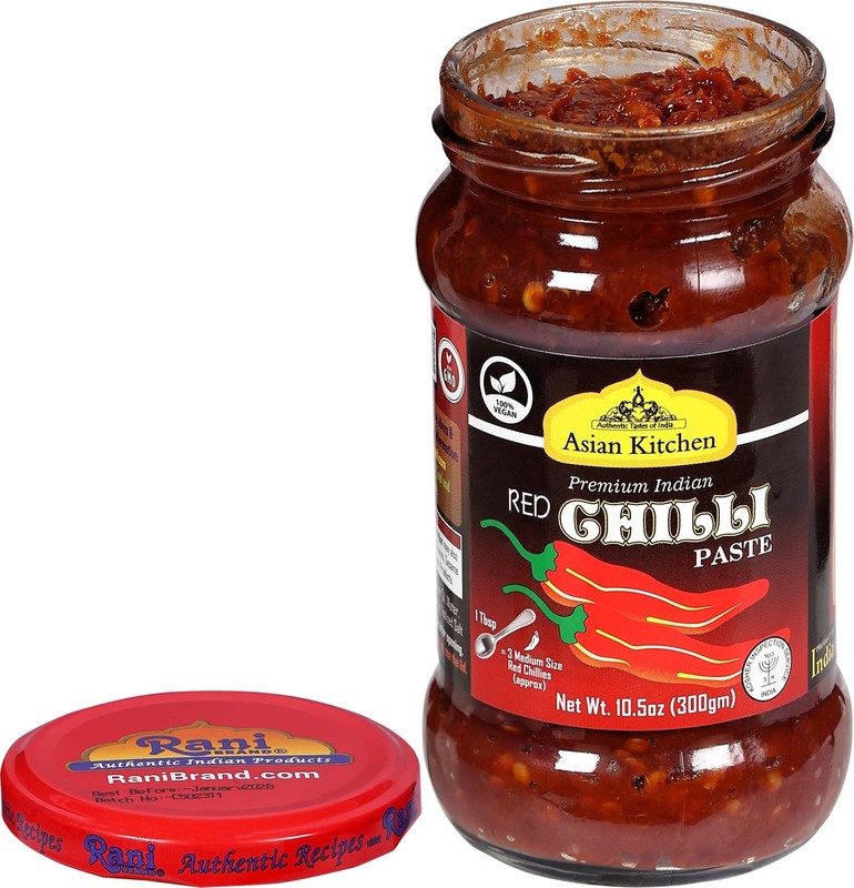 Asian Kitchen Red Chilli Cooking Paste 10.58oz (300g) Glass Jar gallery