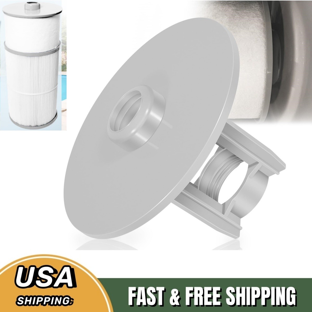 Spas Adapter for Sundance Microclean Filter 6540-502 6540-501 850/850E 6540-503 gallery
