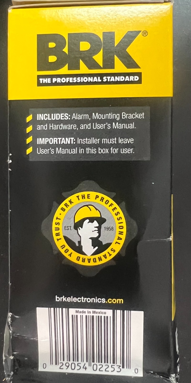 BRK 10 Year Battery-Powered Ionization Smoke Detector-SMI110 T45 2530 gallery