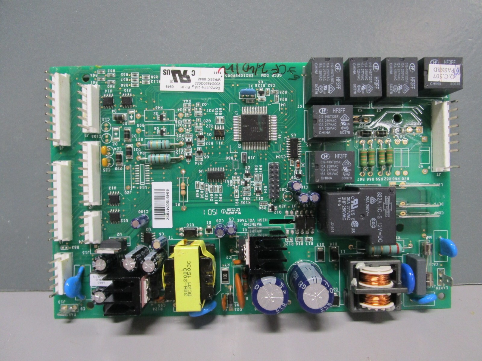 A1 GE Fridge Main Control Board WR55X10942 200D4850G022 EBX1069P005 ASMN gallery