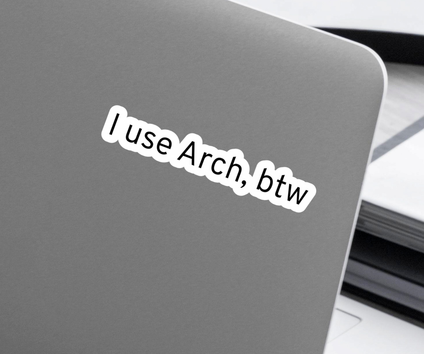 I use Arch, btw Sticker gallery