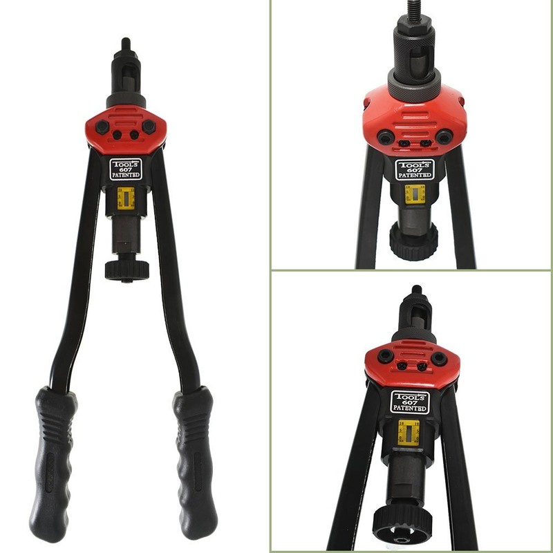 Rivet Nut Gun Kit Rivnut Setting Tools Nut Setter Tool Hand Blind Riveter 16inch gallery