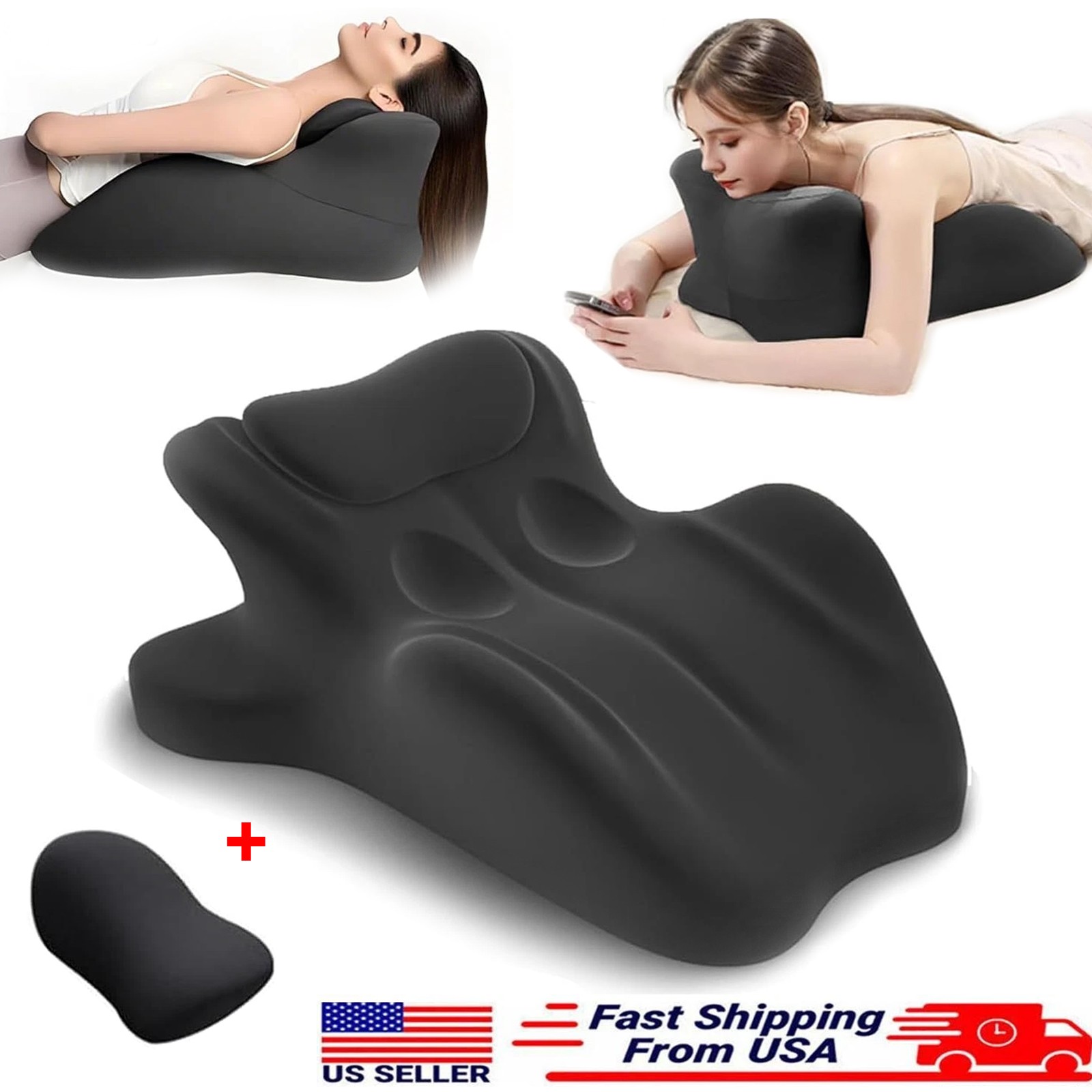 Sweet Spot Pillow, 27° Angle Perfect Position Couples Pillow,Bed Wedge Pillow US gallery