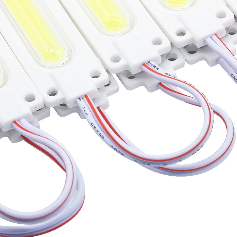 12V COB Module Super Bright With Lens Waterproof Advertisement Design LED Module gallery