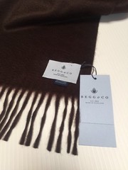 BEGG & CO Arran Cashmere Throw – chocolate