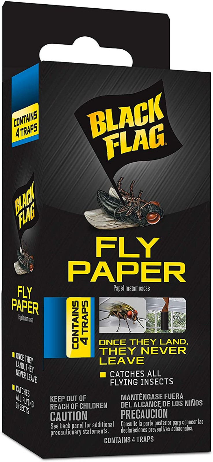 Fly Paper, Insect Trap, Catches All Flying Insects 4 Traps gallery