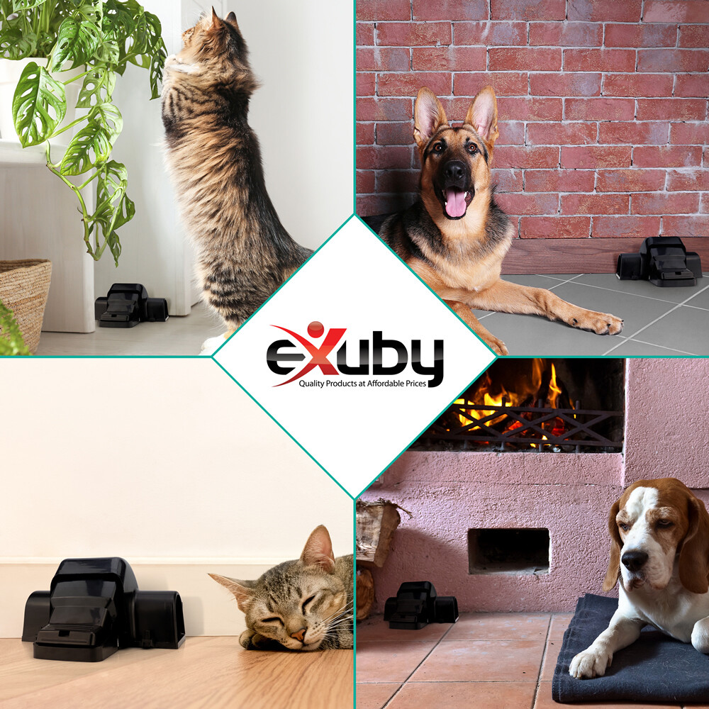 eXuby Pet-Safe Mouse Trap - Tunnel Design, Dual Entry for Better Catch Rate -1pc gallery