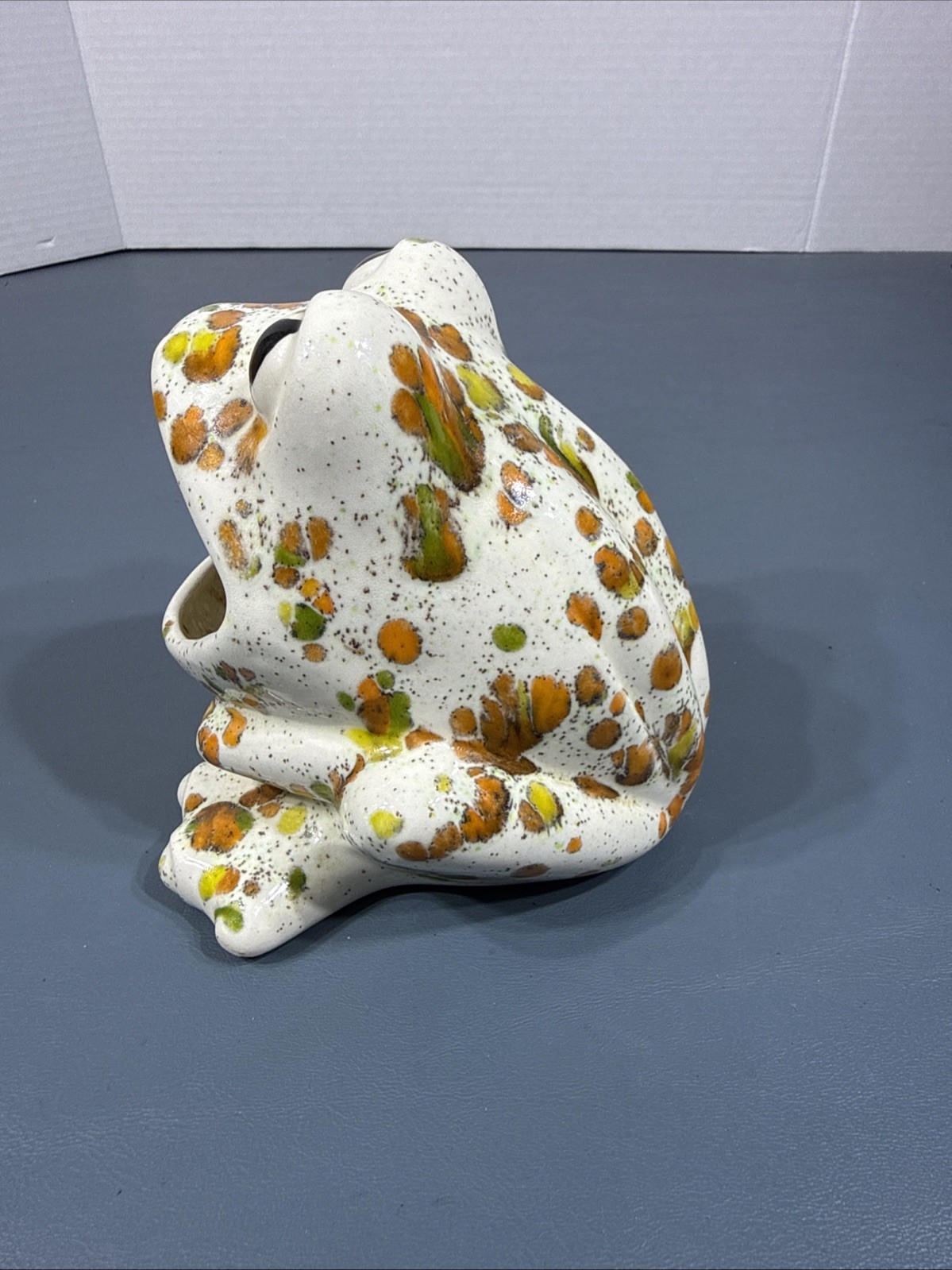 Ceramic Frog Sponge Holder Fall Colors Theme Decorative gallery