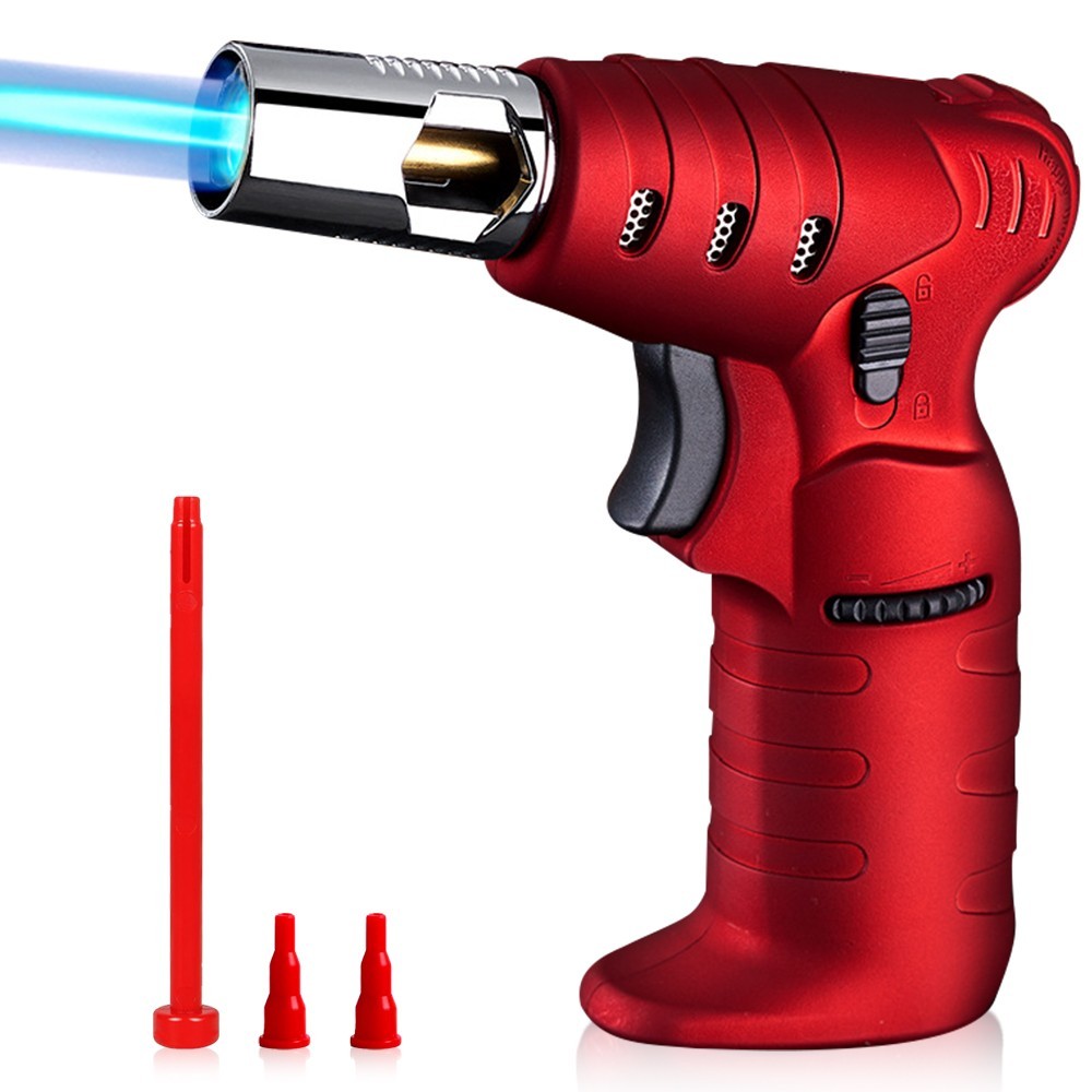 Yaesina Huge-flame Butane Torch Lighter with Safety Flame Lock (Without Gas) gallery
