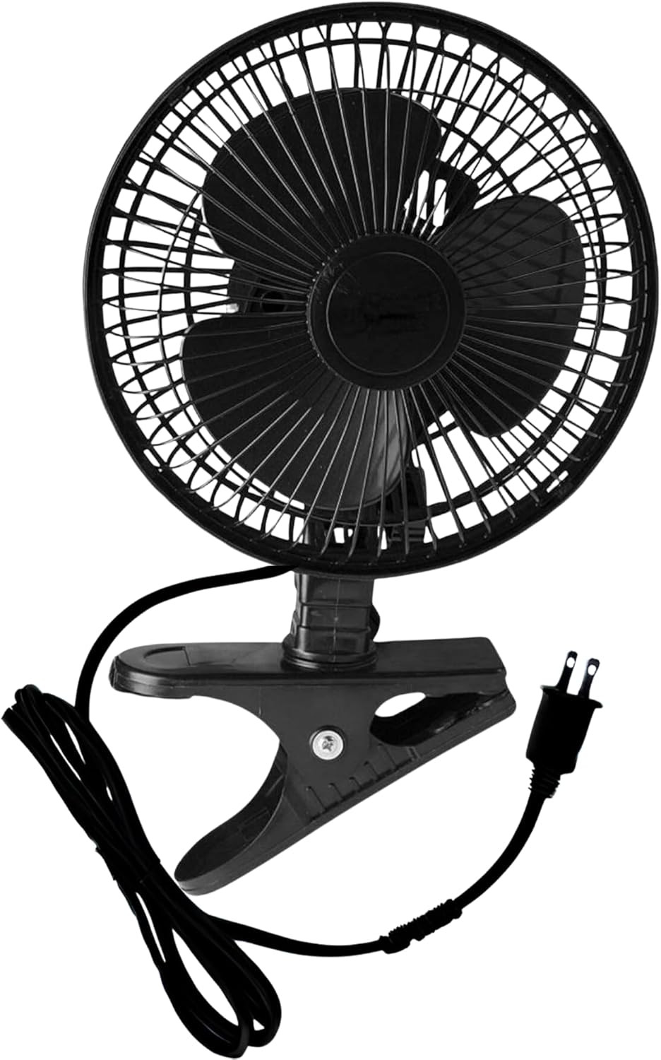 6 INCH - 2 Speed - Adjustable Tilt, Whisper Quiet Operation Clip-On-Fan - Black gallery