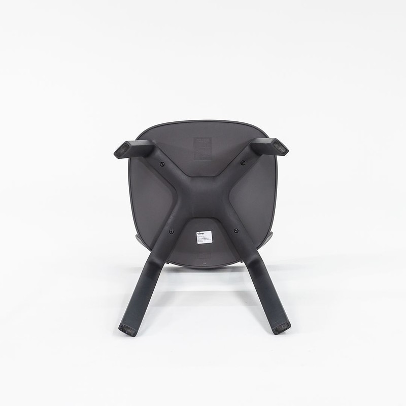 2019 Vitra All Plastic Dining Chairs by Jasper Morrison Graphite Grey 16x Avail gallery