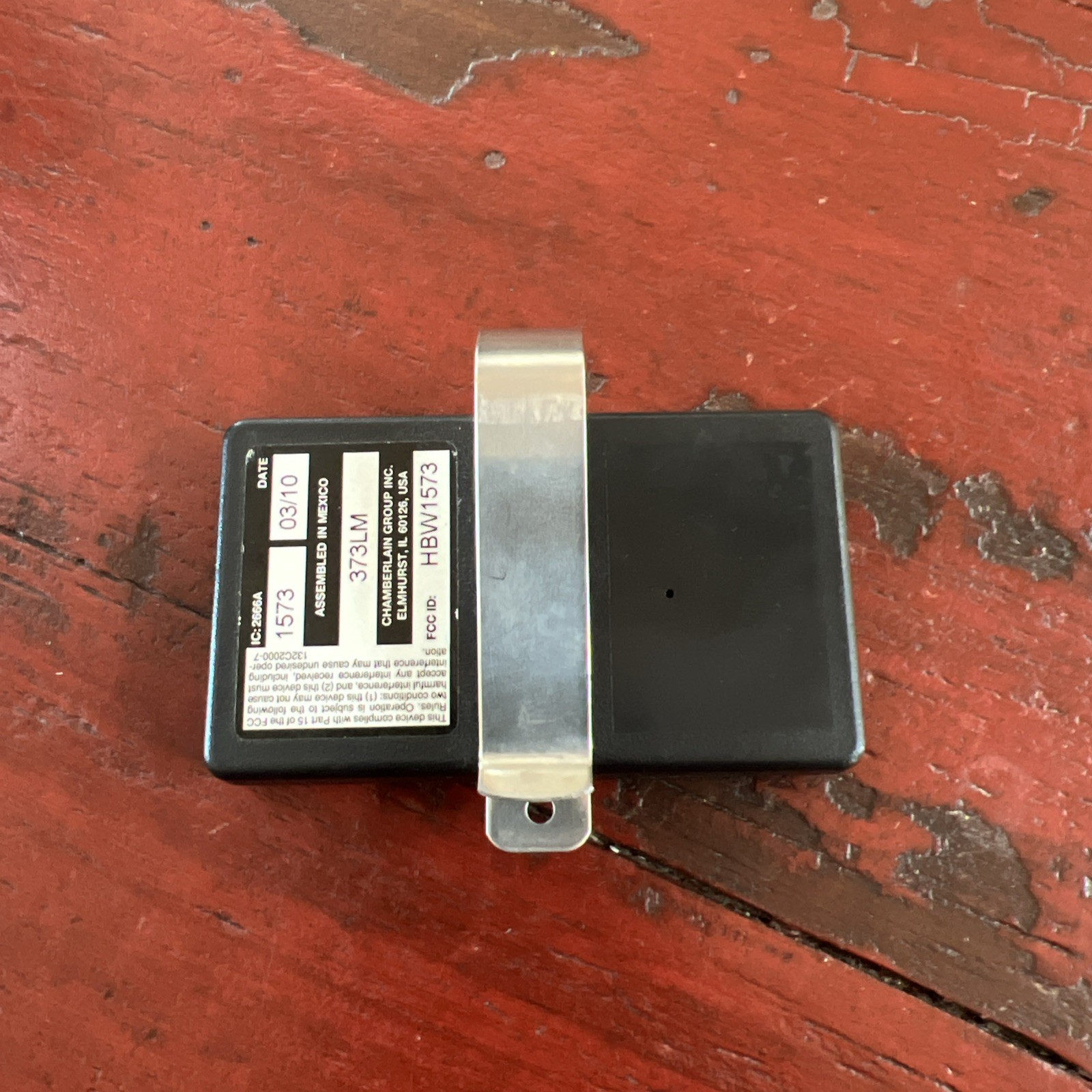 Genuine OEM Chamberlain Liftmaster 973LM 3 Button Remote w/Clip HWB1573 gallery