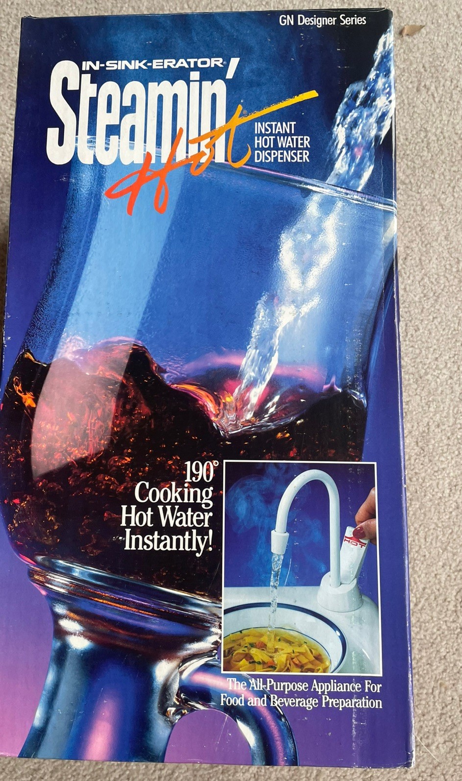 InSinkErator GN designer Series Instant Hot Water Dispenser New Open Box Chrome gallery