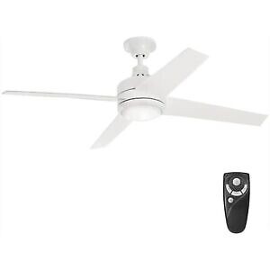HDC 54727 Mercer 52 in. Integrated LED Indoor White Ceiling Fan Light Kit BW gallery
