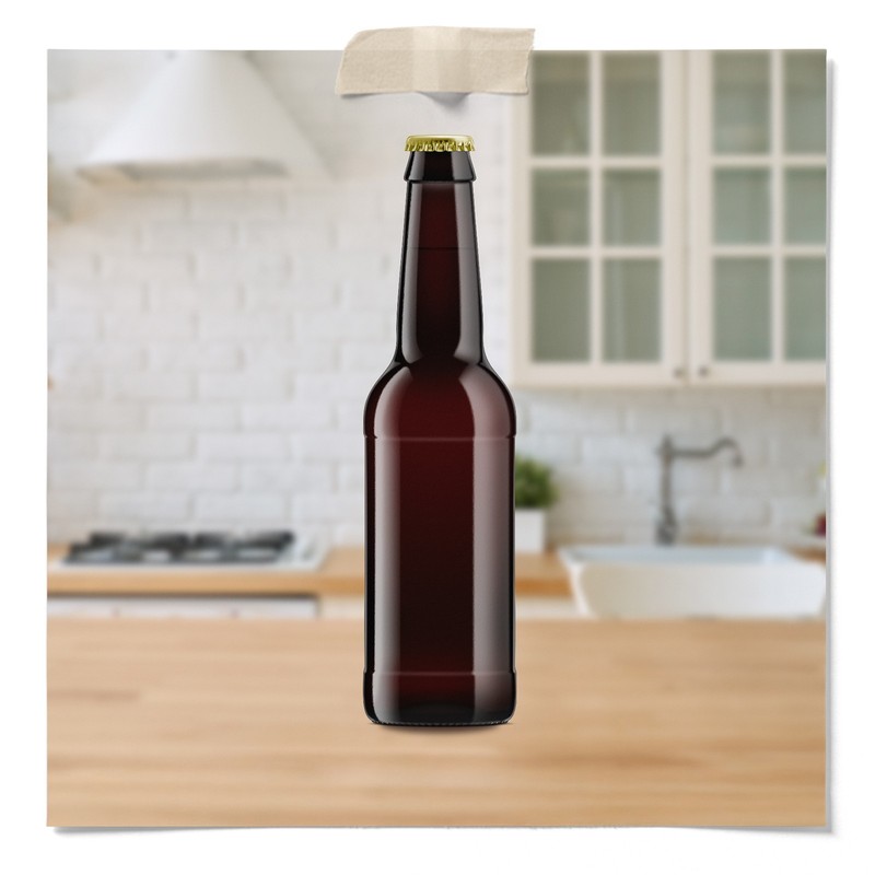Fermentaholics Beer Bottle Capper & Lid Set and 144 Gold Crown Caps gallery