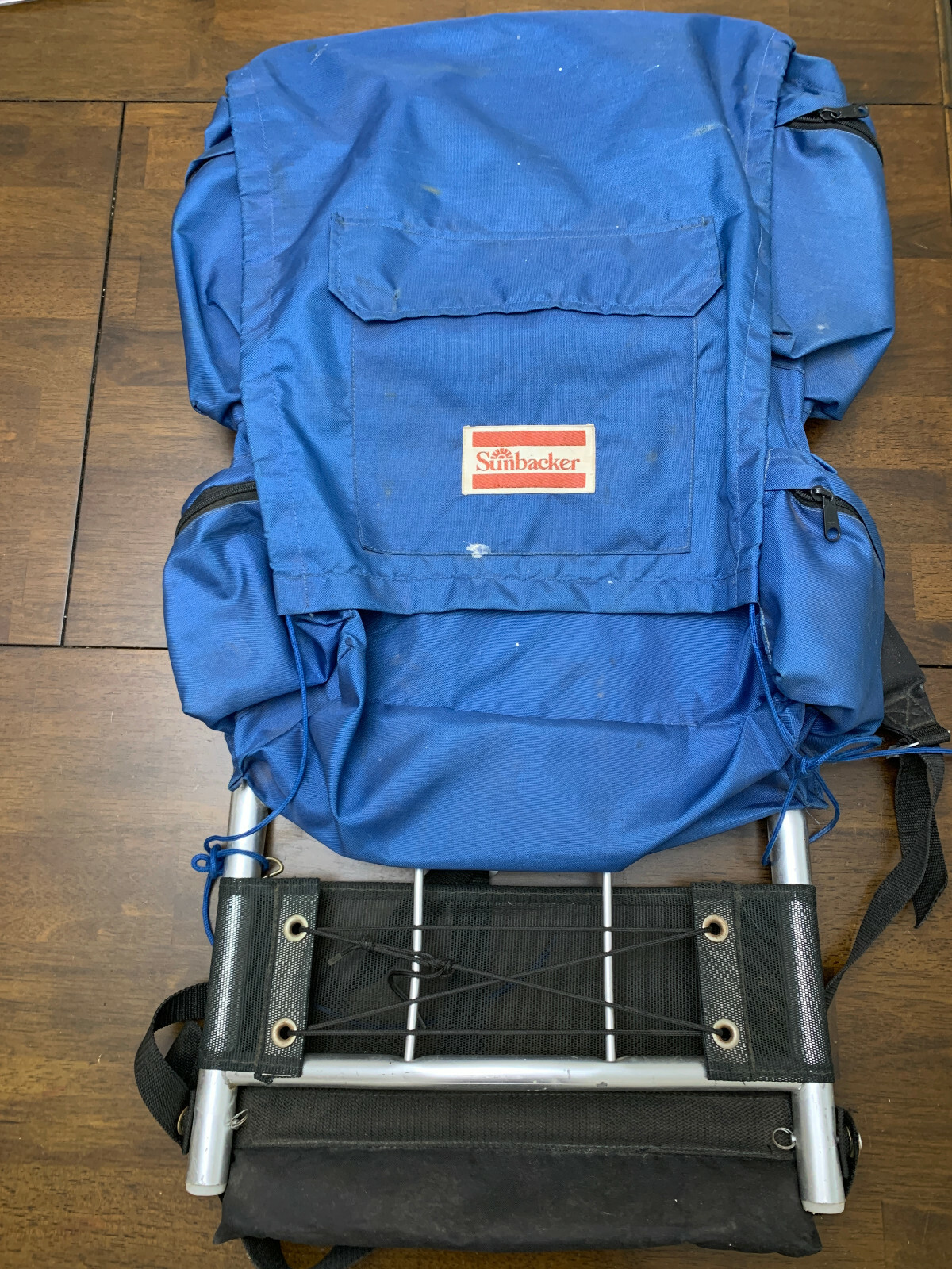 Vintage SunBacker External Aluminum Frame Hiking Backpack