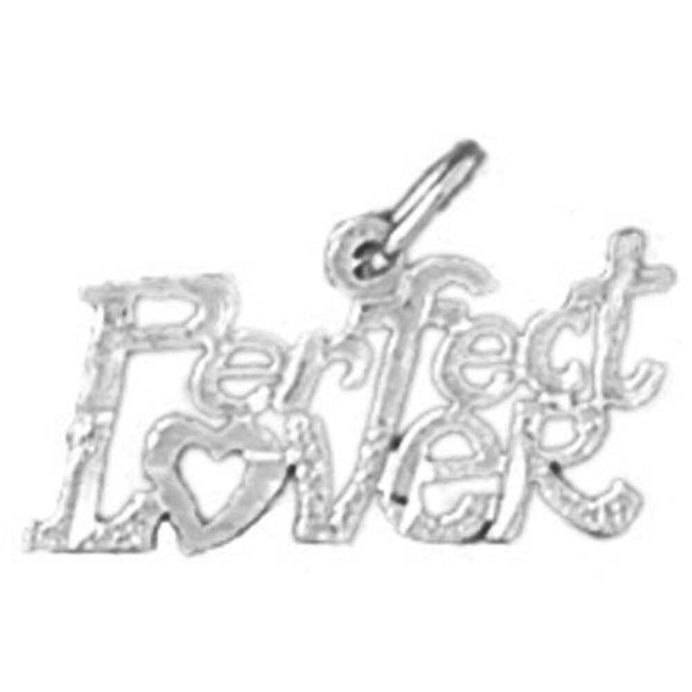 Perfect Lover Charm Pendant 14k Gold gallery