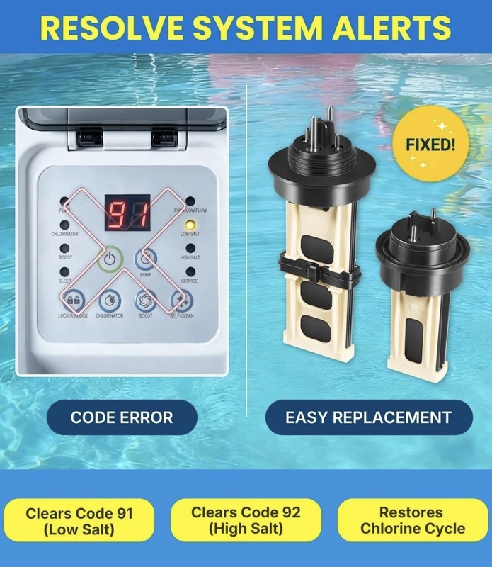 Intex Titanium ECO Electrodes for ECO20110-2 Swimming Pool Sand Filter Pump gallery