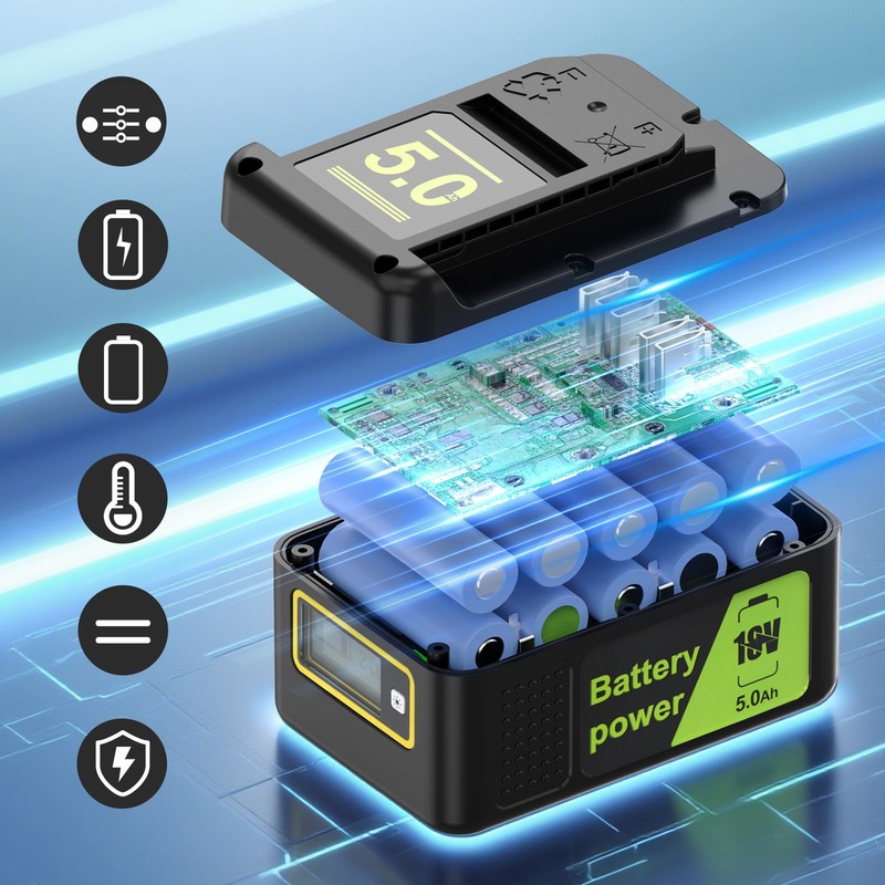 4/2pcs 18V 5Ah 2Ah for Karcher Replacement Lithium-Ion Battery Kärcher Cordless gallery