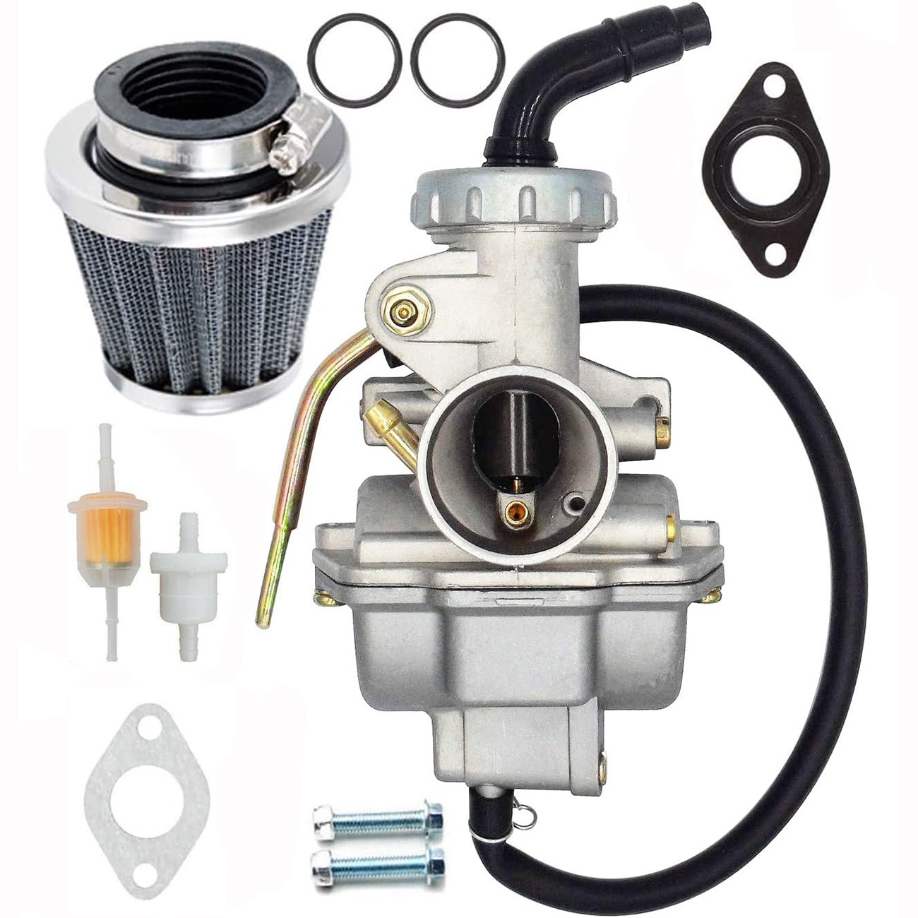 PZ20 Carburetor For 50cc 70cc 90cc 110cc 125cc ATV Quad Dirt Pit Bike Go Karts gallery
