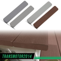 4/8/12 Pack 5.5” Composite Decking boards End Cap Set Kit Brown / Gray