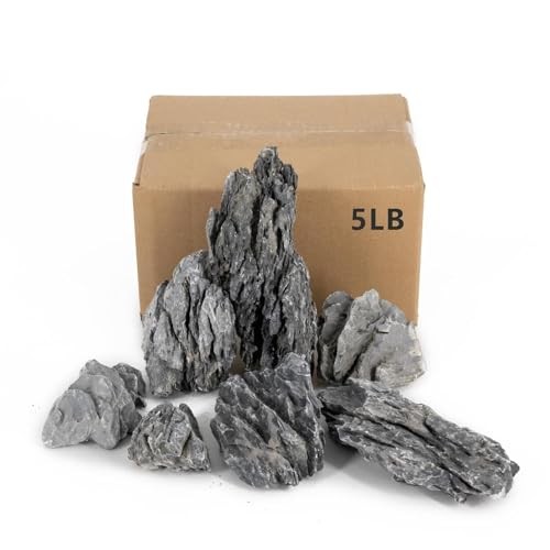 Seiryu Stone Aquarium Rocks Natural Hardscape 5lb gallery