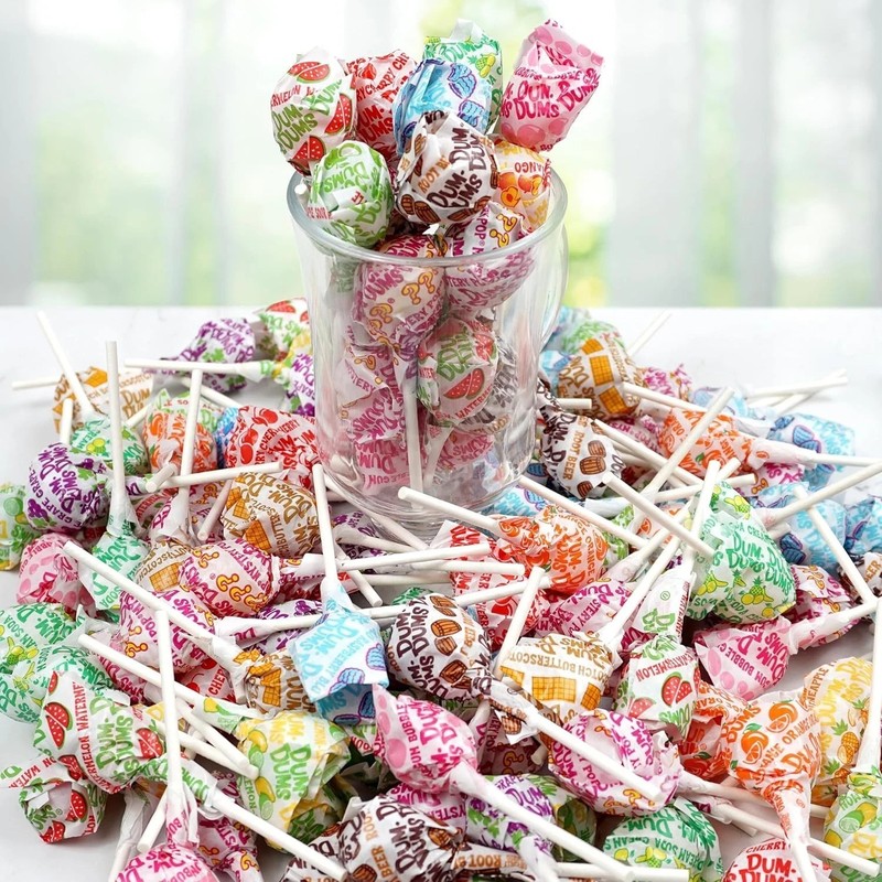Dum Dums Original Mix, Assorted Lollipop Suckers Nostalgia Bulk Candy (4 Pounds) gallery