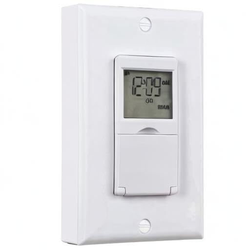BN-LINK 7 Day Programmable In-Wall Timer Switch Digital for Fans, Lights, Motors gallery