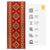Hallway Runner Red Southwestern 26"/30"/36" Wide gallery