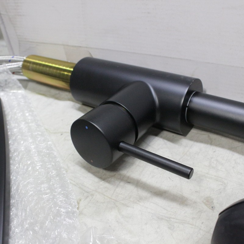 Miseno MNO6557FB Mia Pulldown Kitchen Faucet, Flat Black gallery
