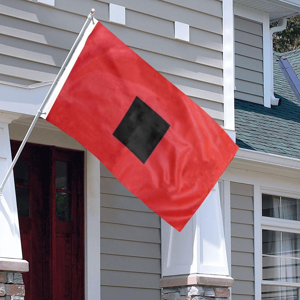 Hurricane Warning Flag banner 3X5Ft Home Garden Party Decoration gallery