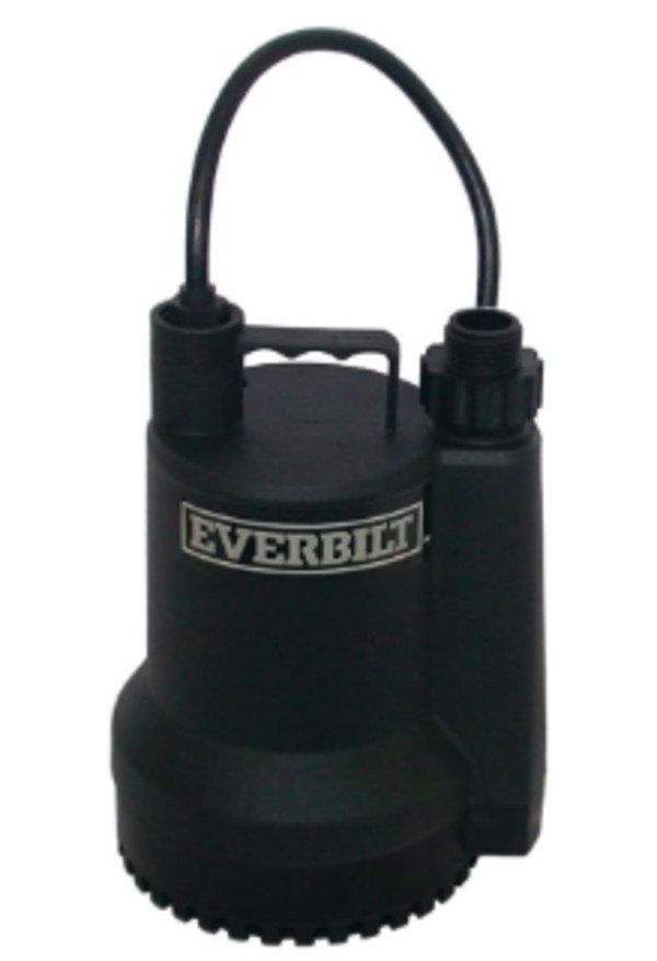 Everbilt SUP54-HD 1/6 HP Plastic Utility Pump gallery