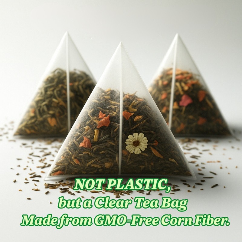 Organic Dandelion Root Tea 100 Count Plant-Based Pyramid Tea Bags gallery