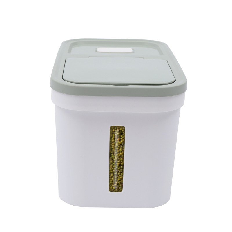 10 Kg Large Plastic Rice Cereal Storage Box Pet Dog Cat Dry Food Container & Cup gallery